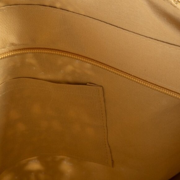 NWT Fame Large Straw Braided Tote Bag with Hat Holder - Picture 4 of 5